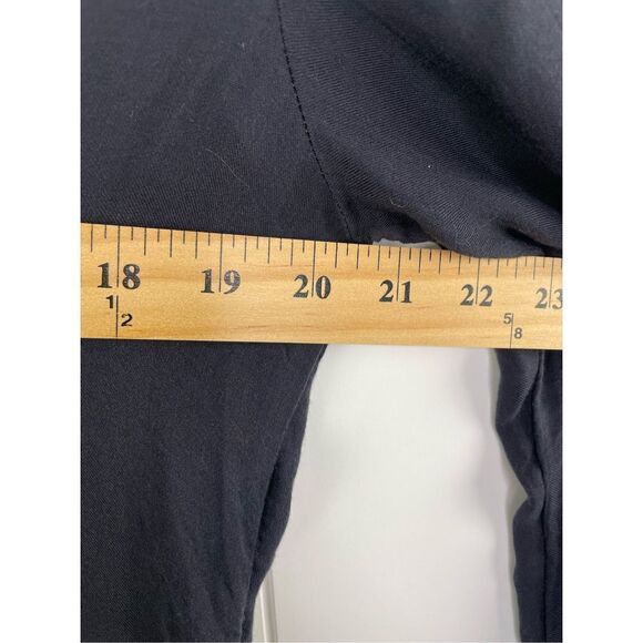 Bella Dahl Black Rayon Dress Tunic V Neck Long Sleeve for Career or Work Size S - Picture 6 of 10